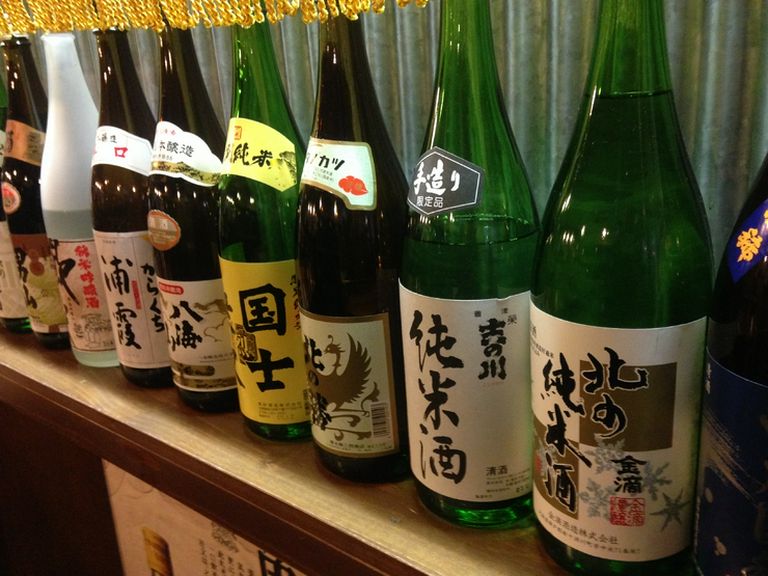 北海道内の日本酒も豊富に取り揃えております！