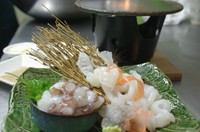 活タコ踊り焼