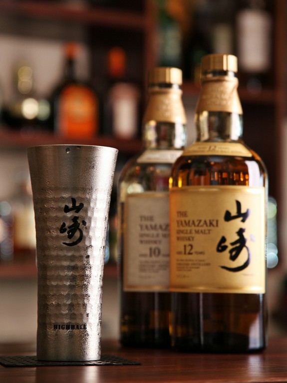 ウイスキーの定番の山崎をご堪能ください