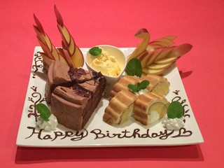 デザートプレートのご予約を承ります！