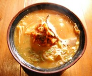 当店人気No.1の味噌キムチラーメン、辛さはお好みで選べます