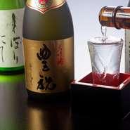 旨味を最大限に引き出した大吟醸酒。軽快な口当たりと芳醇な旨味が自慢です。