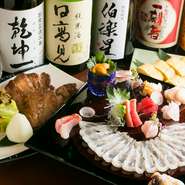 低農薬で育てた安心で安全な旬の野菜や、石巻をはじめ日本各地から取り寄せた天然の鮮魚など、すべての食材にこだわる【銀灯～ぎんのあかり～】。化学調味料は一切使わず、天然だしの上品な味わいが魅力です。