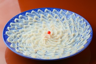 天然のものにこだわったふぐ料理の数々
