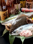 旬の素材と地酒、本格焼酎