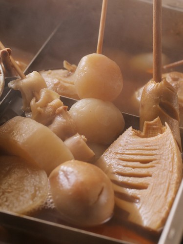 大人気のおでんは冬季限定