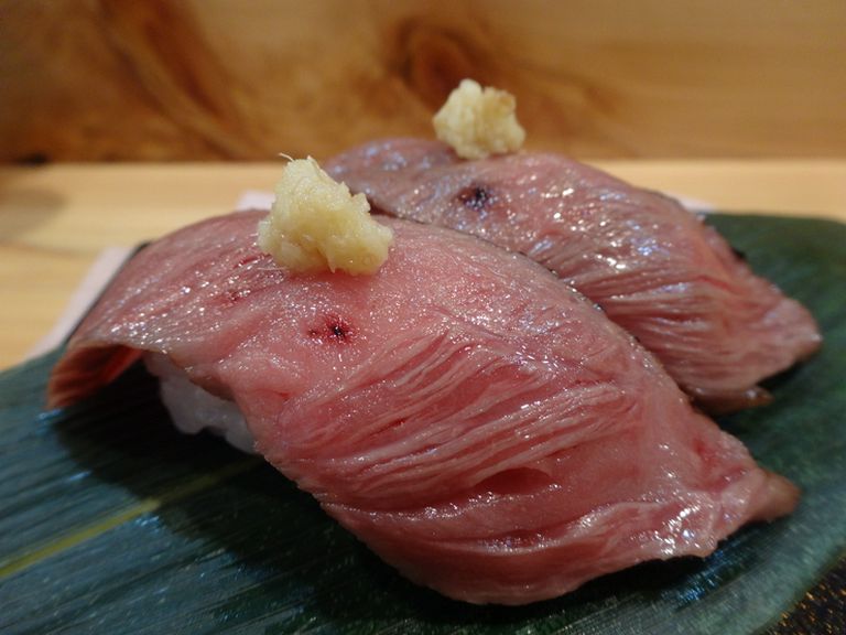 村上牛の握り