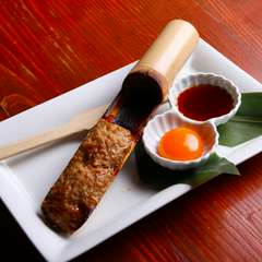 軟骨入りつくね竹焼（650円）