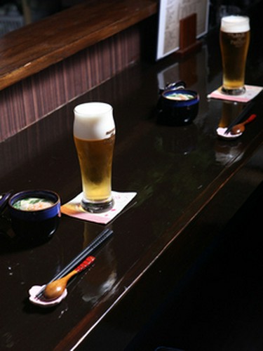 女性や2次会の時にも好評な当店のお通し茶碗蒸し