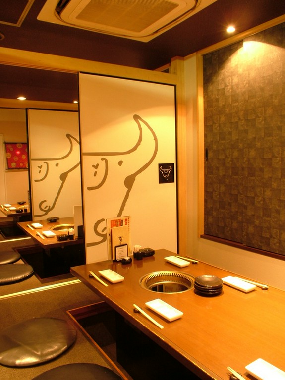 完全個室の焼き肉屋