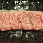 Ａ5黒毛和牛。焼肉の王様。