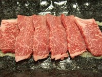 Ａ4黒毛和牛。脂肪少なめ、あっさりした赤身肉。