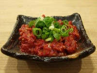 珍味。鱈（たら）の内臓の塩辛。