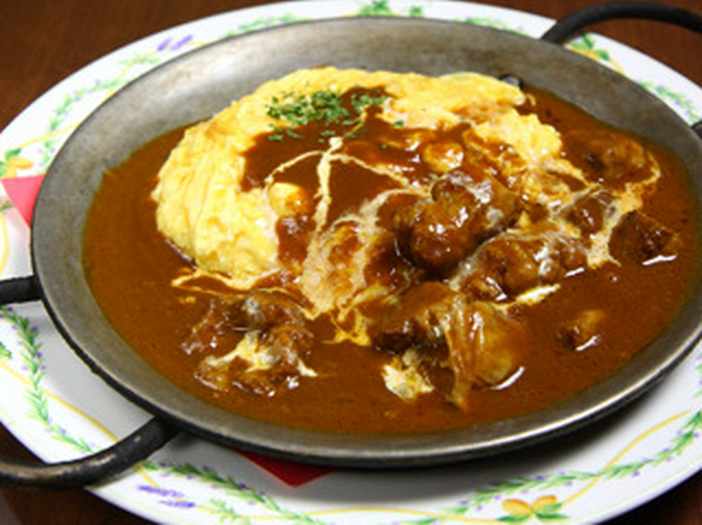 高坂風タンポポライスビーフシチューソース