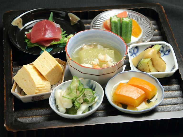 季節の食材を使った人気メニュー『点心』