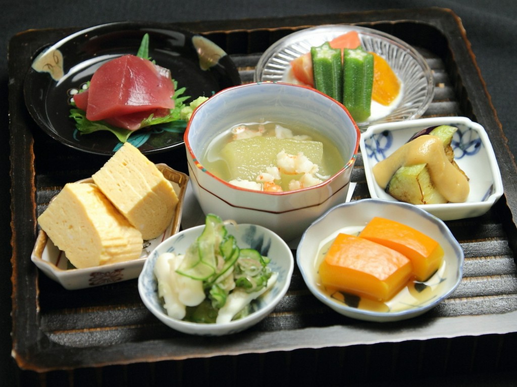 季節の食材を使った人気メニュー『点心』