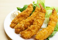 エビフライ好きにはたまらない。大きいエビフライ