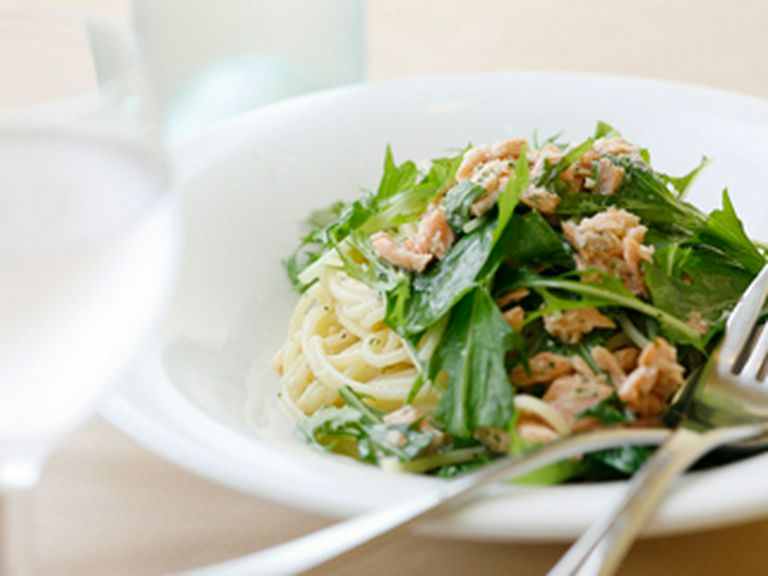 人気のパスタランチは10種のパスタからお好きな物を選べます。