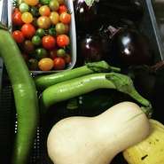 それぞれの野菜に合わせた調理でたっぷり盛合せます