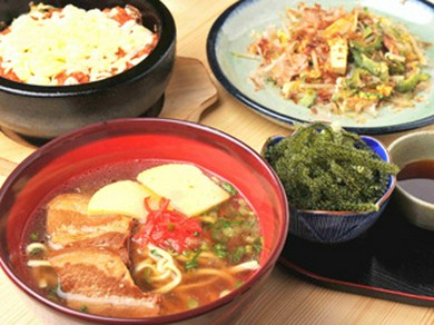 沖縄料理各種ございます