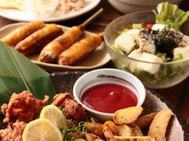 大好評とりばの女性限定でめちゃ得に楽しめるコース　飲み放題付