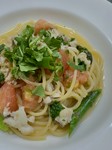 ~デザート迄お楽しみ頂けるパスタコース~
前菜、パスタ(チョイス)、デザート(黒板メニューからチョイス)、コーヒー等
写真は2,460円(税込)