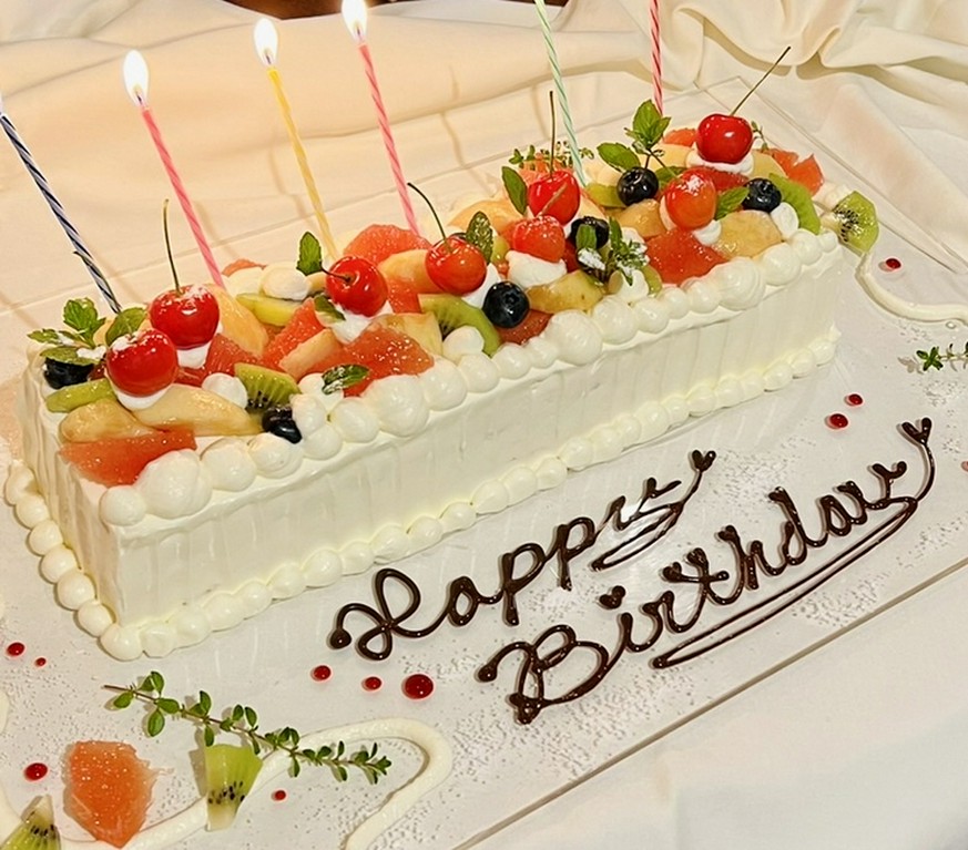 バースデーケーキ