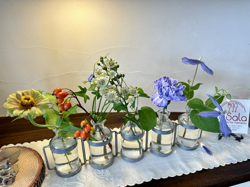 四季折々の彩りを添えて