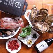 宮城県産高清水KYOポークを一頭買いし、新鮮かつ安全なお肉を使用。野菜は宮城県内の有機野菜を生産している農家から仕入れ、地産地消をモットーにシェフ自ら吟味した食材を使って料理を提供しています。
