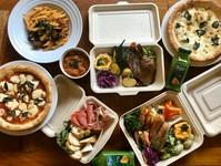 3,500円(3,780)～4,000円(4,320)。
※2人前が目安です。
下記のABCから1種類、DEFから各1種類を組合せて
3,780円～ご用意しているお得セット。