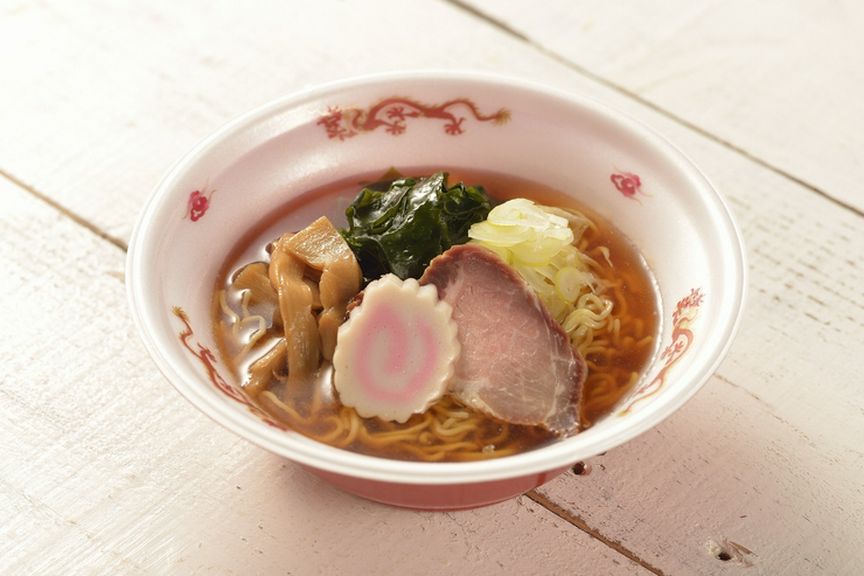 箱根温泉宿場町の深夜ラーメン