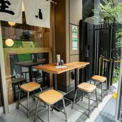 いつもと一味違う気分を楽しめるテラス席