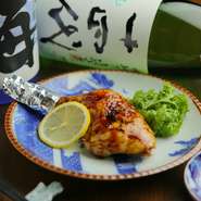 鶏モモ骨つき照り焼き