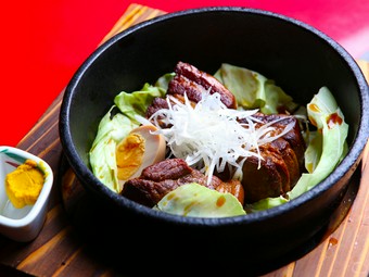 しあわせや人気商品No．1の鹿児島産の黒豚の角煮