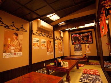 宴会は45名までOKです