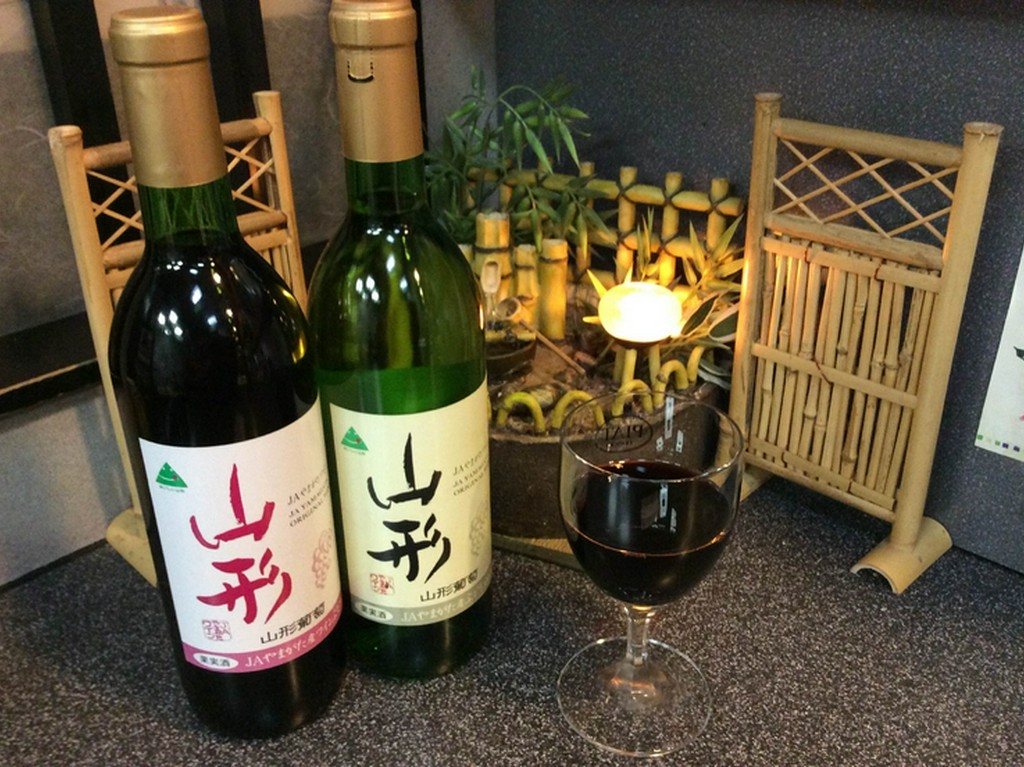 山形のワインご用意あります