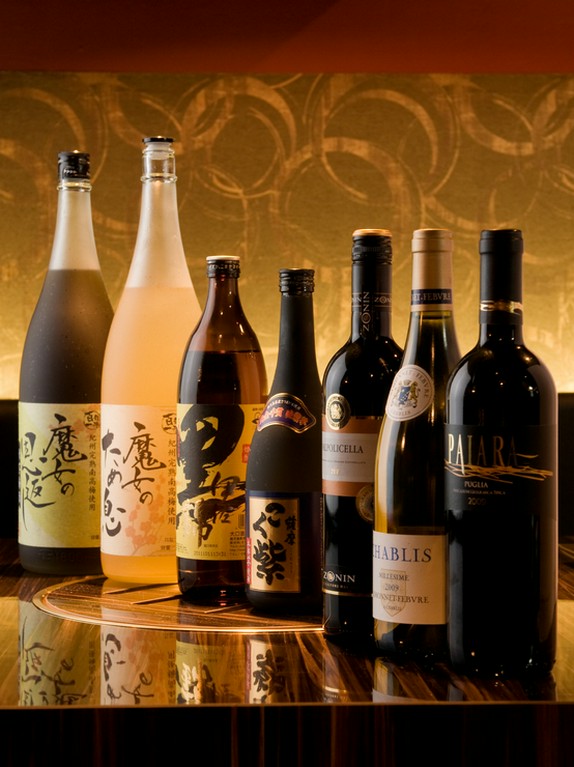 ビール・焼酎・梅酒・ワインを多数取揃えております☆