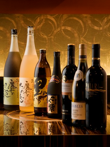 ビール・焼酎・梅酒・ワインを多数取揃えております☆