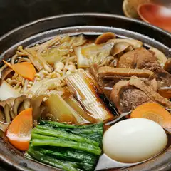合鴨のコクのあるお鍋です。