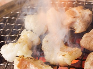 炭火だから、香りよく焼き上がります