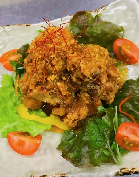 若鶏の油淋鶏ソース