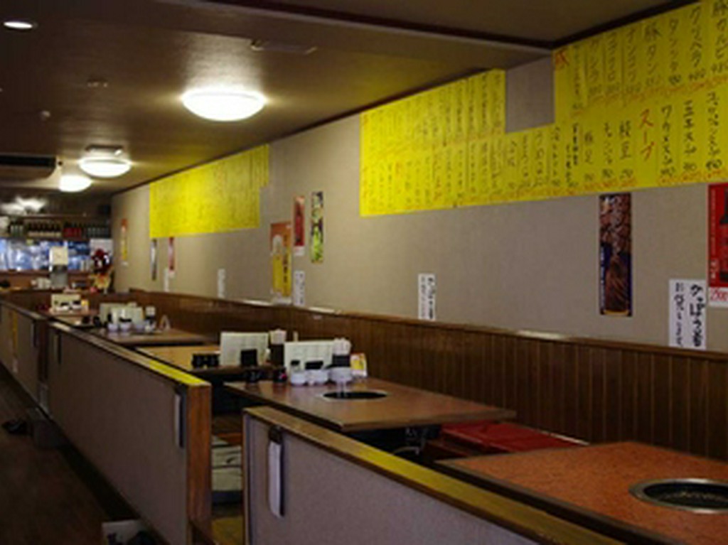 広々とした店内でおいしい焼き肉