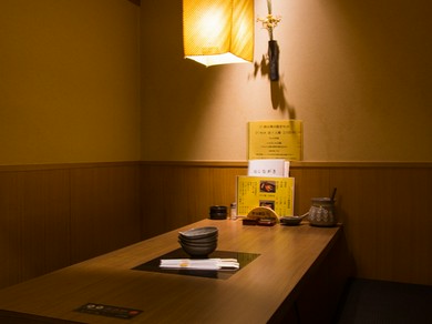 プライベート空間を大切にしたお席も完備