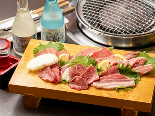 肉質重視、そして質より量『本日のおまかせセット』