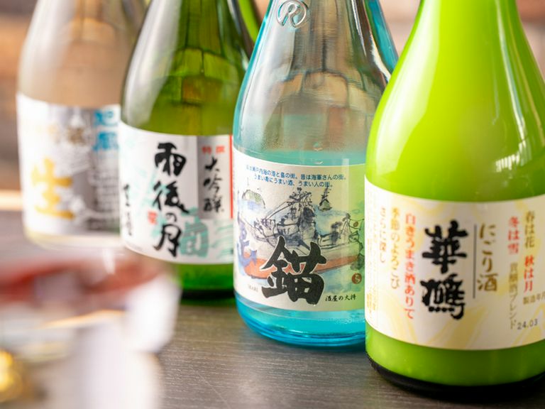 今宵の気分にピッタリ。呉の地酒が豊富にラインナップ