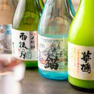 濃厚な味わいの『華鳩』やフルーティーで飲み易い『雨後の月』など、呉の地酒が豊富にラインナップ。焼肉に合うものを中心にセレクトされているので、今宵の気分にピッタリの日本酒が見つかります。