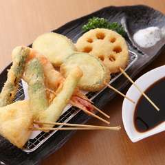 串揚げ盛り合わせ