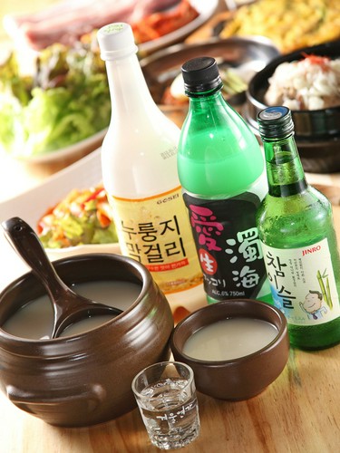美味しい韓国酒を取り揃えました