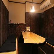 人数に応じた個室席をご用意しております。ご宴会は最大25名様迄承ります。