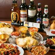 いろいろな料理をお楽しみいただける、人気のお得なコースです。